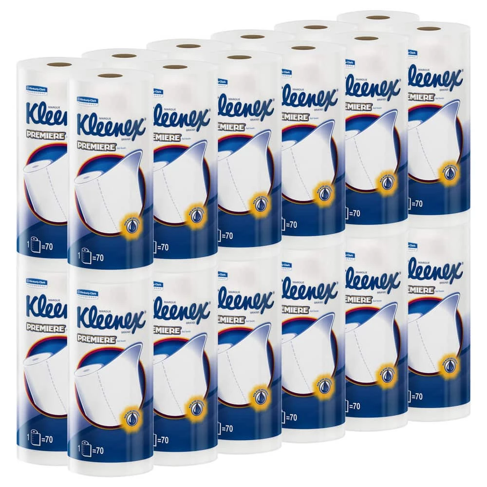Buy 🎉 Kimberly Clark Premiere 70 Sheets Kitchen Roll Towels (Case of 24) 🎁 - Image 4