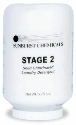 Best Sale 🌟 Sunburst Chemicals Stage 2 5-3/4 lb. 2-Stage Solid Chlorinated Laundry Detergent (Case of 2) 🌟
