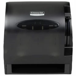 Coupon 🔥 Kimberly Clark Lev-R-Matic® Plastic Roll Towel Dispenser in Smoke 🥰