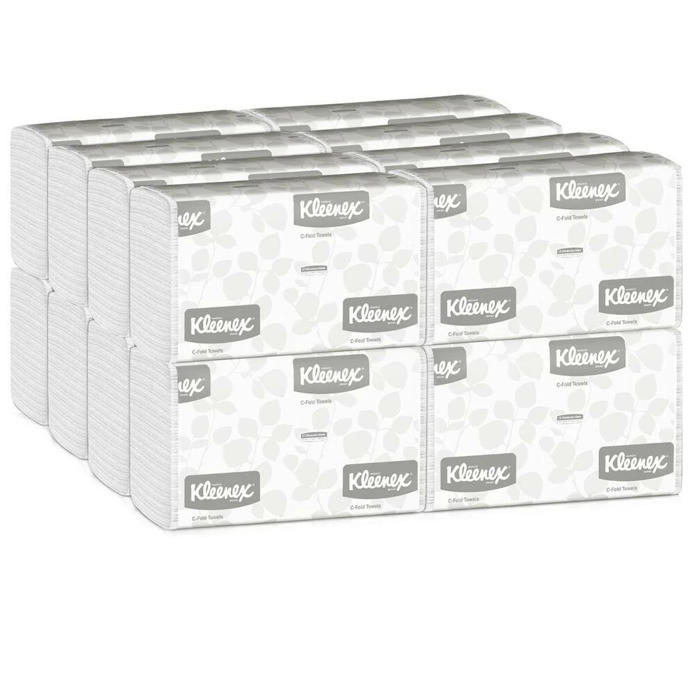 Promo ⭐ Kimberly Clark Kleenex® 13-3/20 in. C-Fold Towel in White (Case of 16) 👍 - Image 2