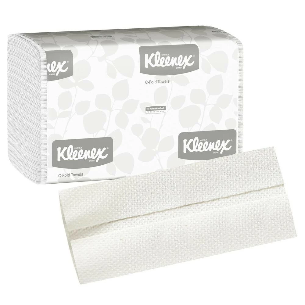 Promo ⭐ Kimberly Clark Kleenex® 13-3/20 in. C-Fold Towel in White (Case of 16) 👍 - Image 3