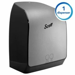 Deals 🔥 Kimberly Clark Scott® Pro™ ABS Wall Mount Battery and Electric Automatic Towel Dispenser in Black 🤩