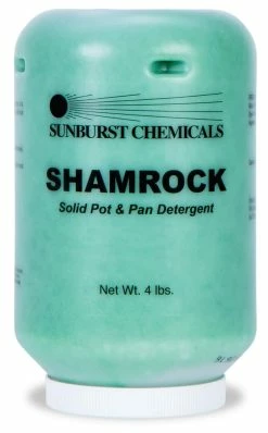Buy 🎁 Sunburst Chemicals Shamrock 4 lb. Detergent Pot and Pan Solid 😉
