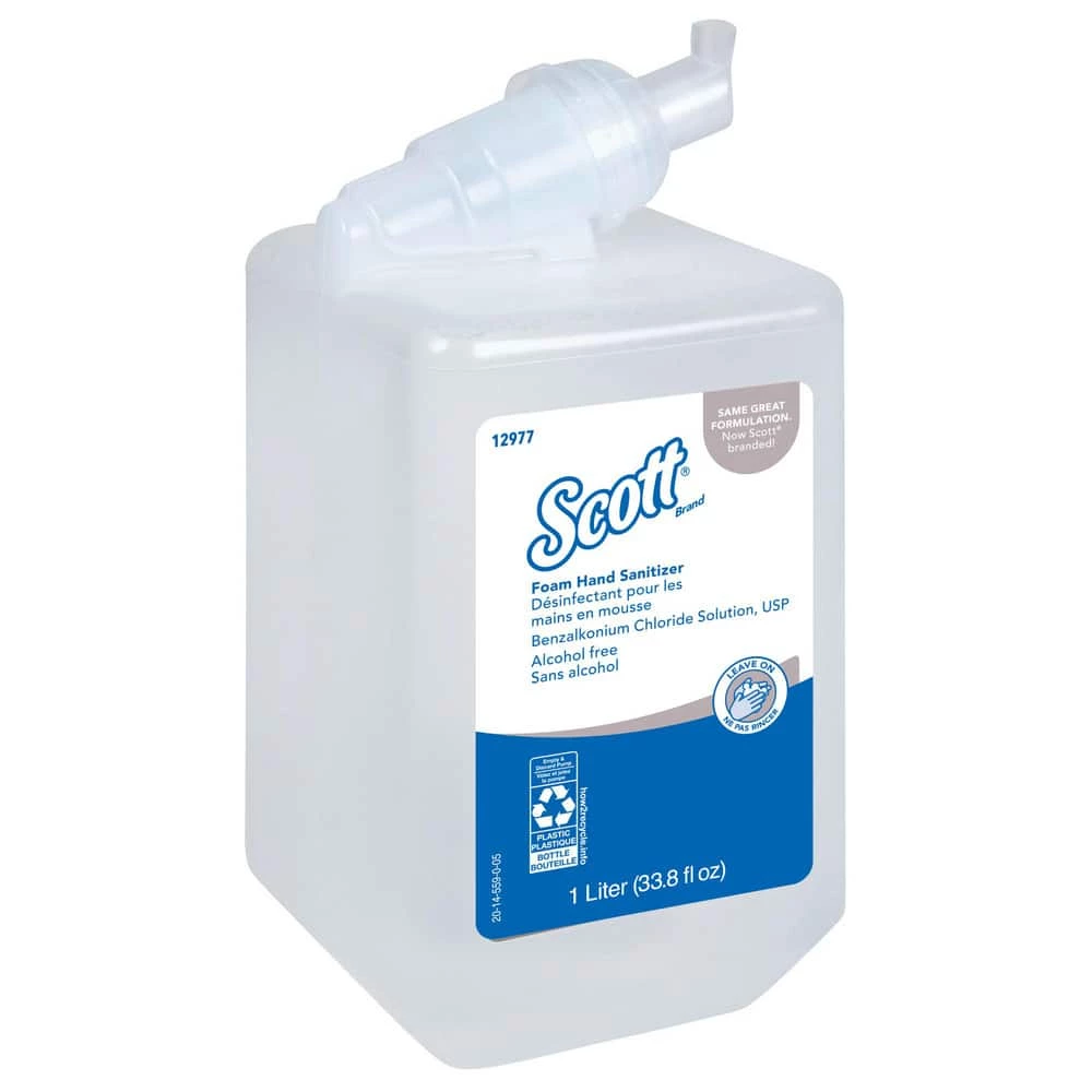 Cheap 😍 Kimberly Clark Scott® Essential™ 1 L Essential Alcohol Free Foam Hand Sanitizer 🔥