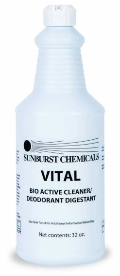 Cheapest 🔥 Sunburst Chemicals Vital 32 oz. Bio Active Cleaner or Deodorant (Case of 12) 🔥