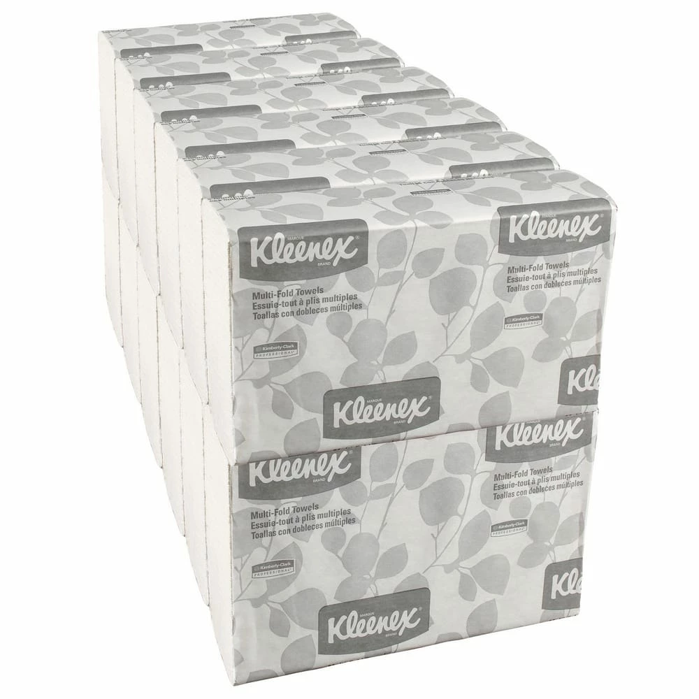 Brand new 👏 Kimberly Clark Kleenex® 150-Count 9-2/5 in. Multifold Towel in White ✔️ - Image 2