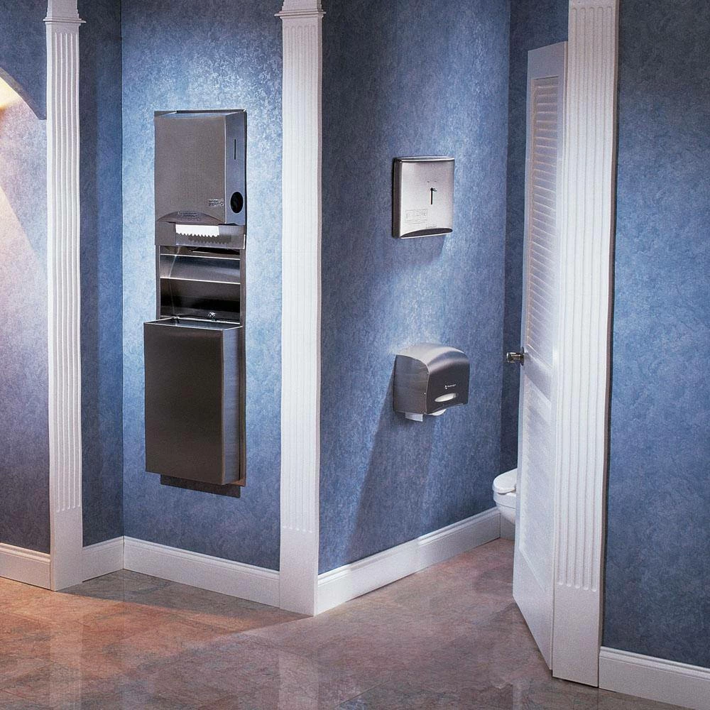 Outlet 😀 Kimberly Clark Closet Seat Cover Dispenser in Stainless Steel 💯 - Image 5