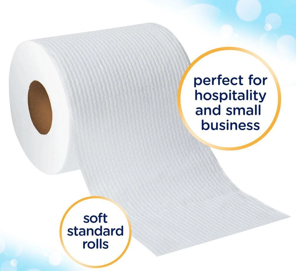 Best Sale 🤩 Kimberly Clark Kleenex® 4 in. Bathroom Tissue in White (Case of 20) 🎉