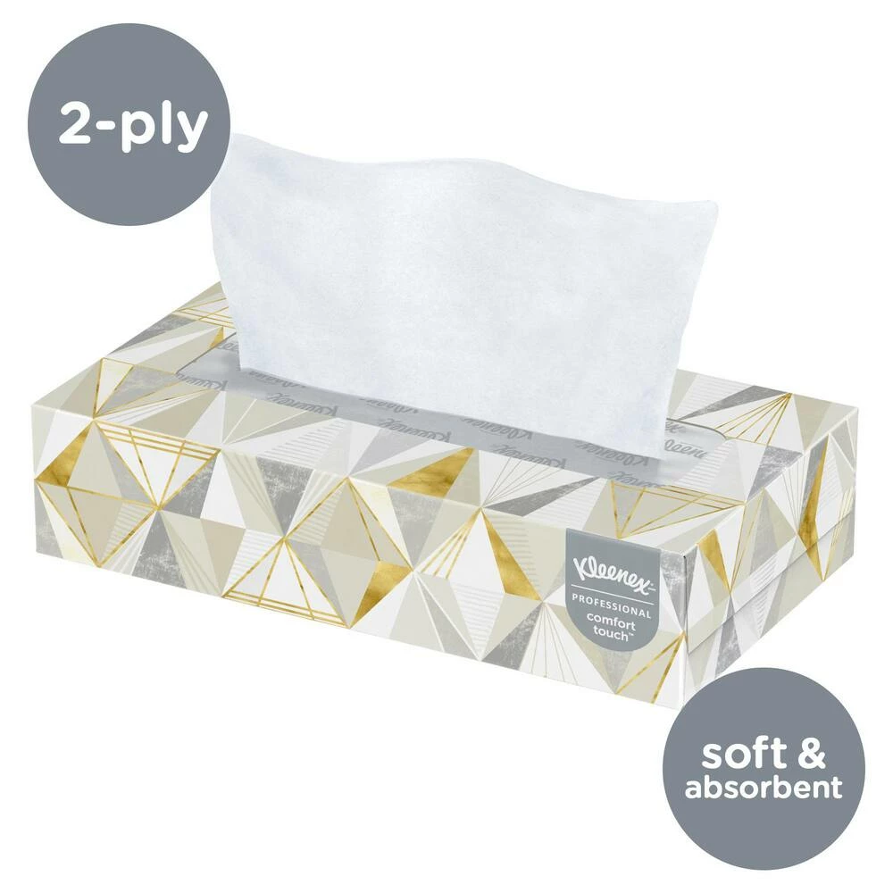 Brand new 🔔 Kimberly Clark Kleenex® 8 in. Facial Tissue in White (Case of 48) 🔔 - Image 3