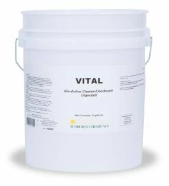 Brand new 🛒 Sunburst Chemicals Vital 5 gal Bio Active Cleaner or Deodorant 💯