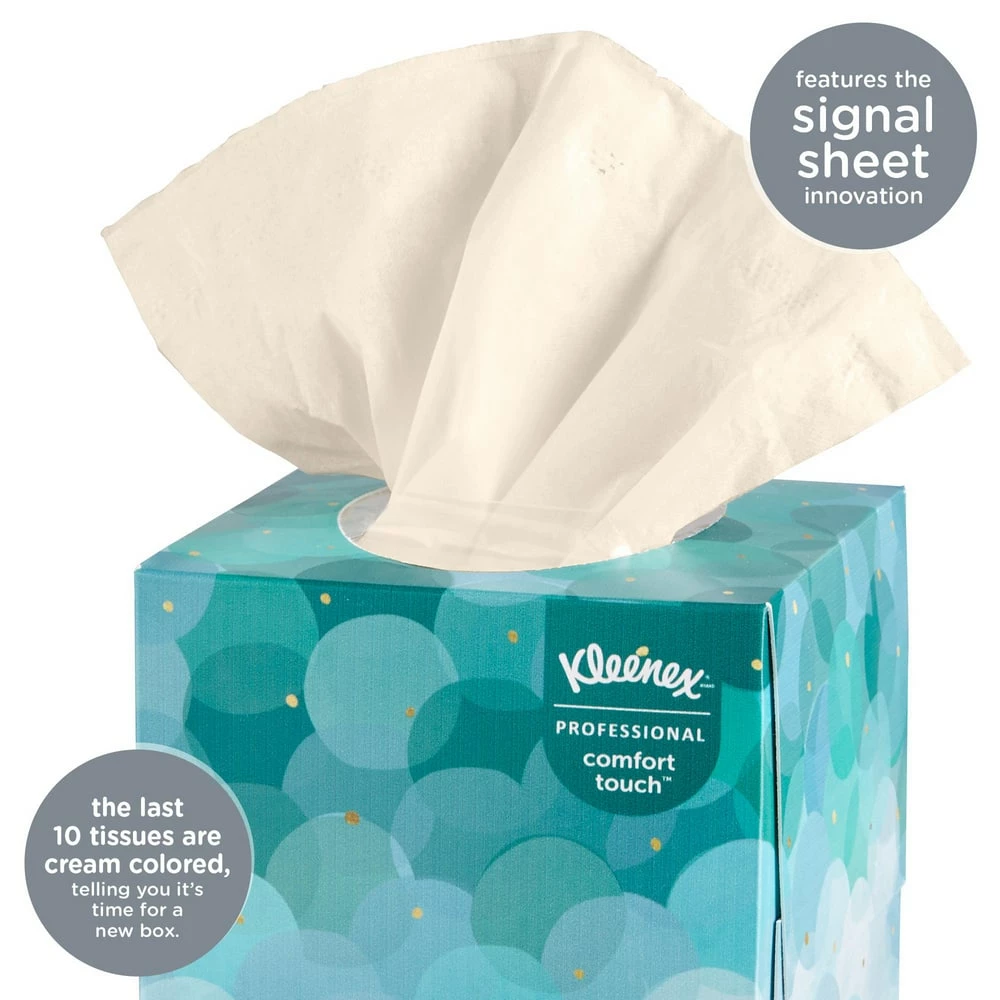 New 💯 Kimberly Clark Kleenex® 8-1/5 in. Facial Tissue in White 🎉 - Image 2
