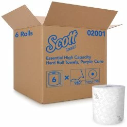 Discount ✔️ Kimberly Clark Repack Box for Model 02001 Scott® Essential™ High Capacity Hard Roll Towels 👏