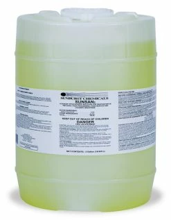 Best reviews of 😍 Sunburst Chemicals Sunsan 5 gal Sunburst Sunsan Liquid Chlorine Sanitizer 🤩