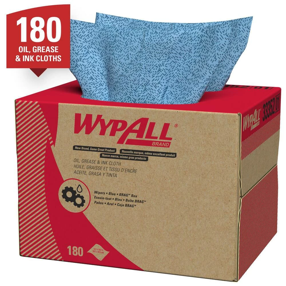 Budget 🎉 Kimberly Clark Kimtex® 12-1/10 x 16-4/5 in. Wiper in Blue (Case of 180) 💯 - Image 4