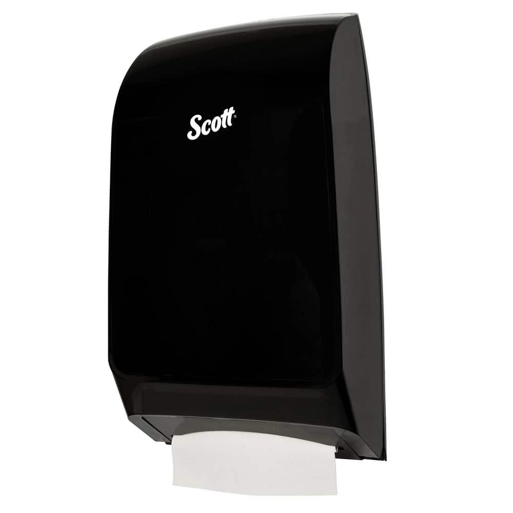 Hot Sale 🥰 Kimberly Clark MOD® Scottfold® Plastic Folded Towel Dispenser in Black ✨ - Image 2