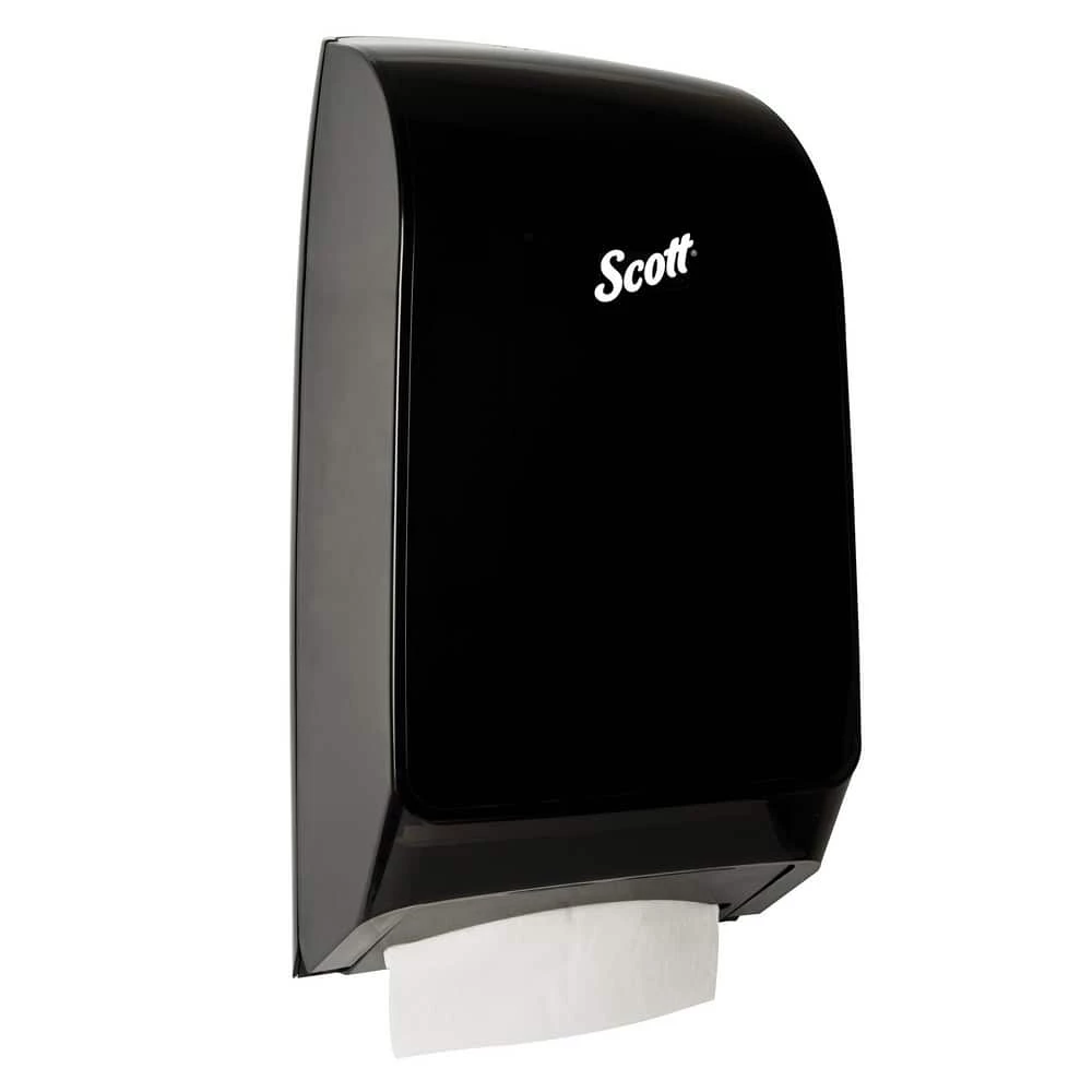 Hot Sale 🥰 Kimberly Clark MOD® Scottfold® Plastic Folded Towel Dispenser in Black ✨ - Image 3