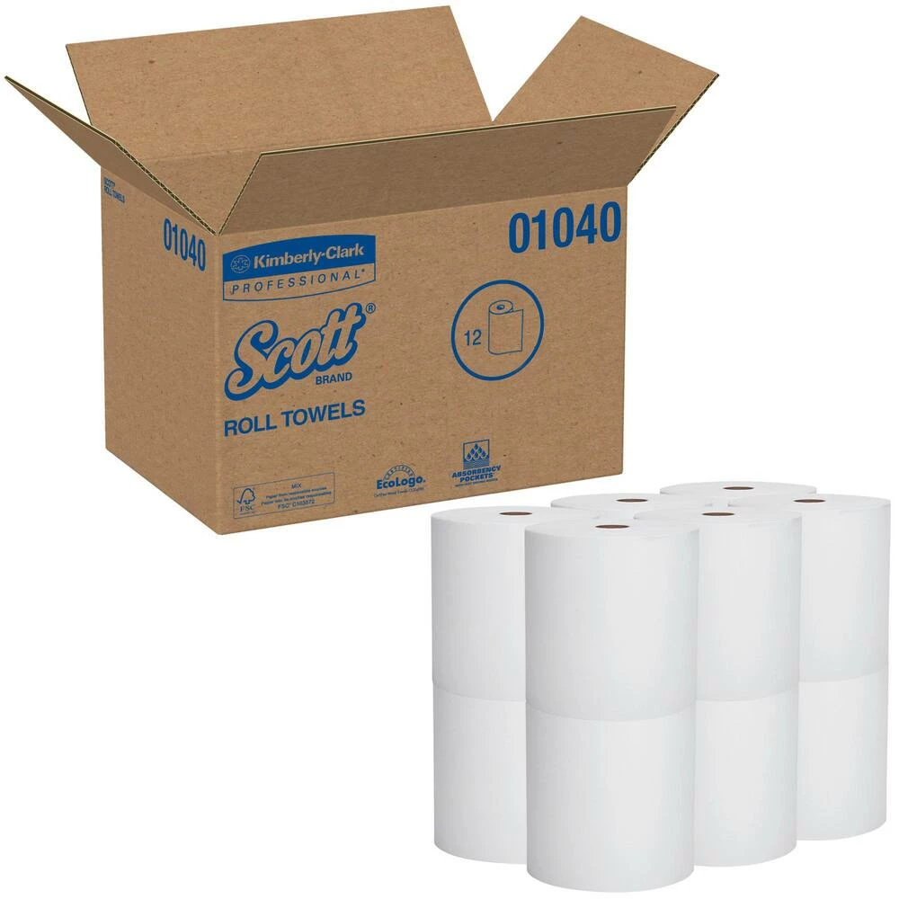 Best deal 🛒 Kimberly Clark Repack Box for Model 01040 Scott® Essential™ Hard Roll Towels 😉 - Image 4
