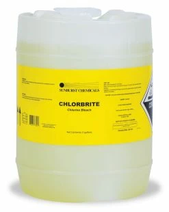 Brand new 👏 Sunburst Chemicals 5 gal Pail Chlorine Bleach 😍