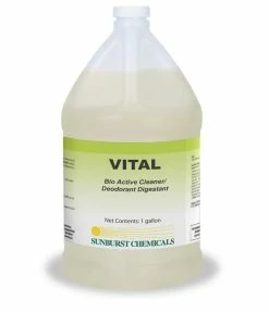 Flash Sale 😀 Sunburst Chemicals Vital 32 oz. Bio Active Cleaner or Deodorant (Case of 4) 💯