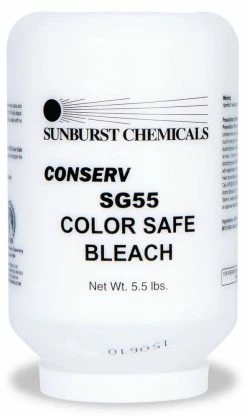 New 🥰 Sunburst Chemicals Conserv SG55 5.5 lb. Safe Bleach (Case of 2) 😀