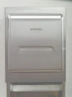 Cheap 🥰 Kimberly Clark Stainless Steel Recessed Dispenser Housing with Trim Panel FEE 💯