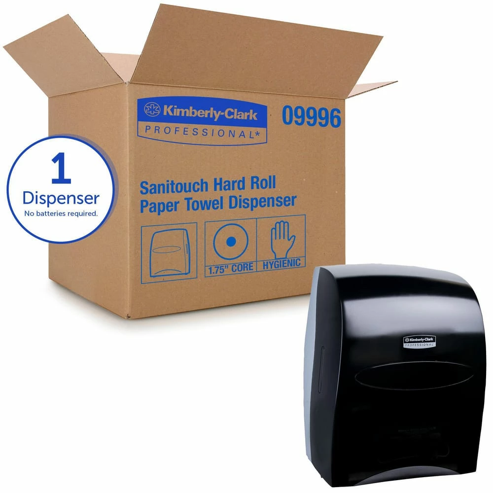 Top 10 👍 Kimberly Clark In-Sight® Sanitouch® Touch-Free Dispensing Hard Roll Towel Dispenser in Smoke Grey ✔️