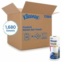 Buy 🎉 Kimberly Clark Premiere 70 Sheets Kitchen Roll Towels (Case of 24) 🎁